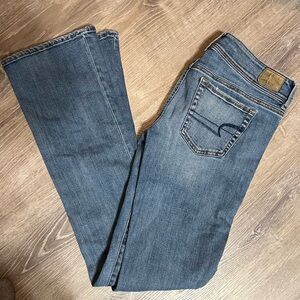 American Eagle bootcut jeans mid rise